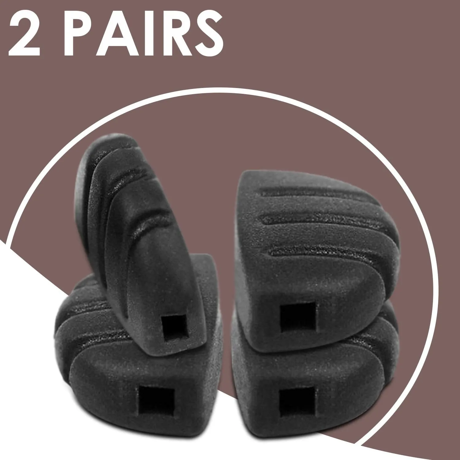 2 Pairs Replacement Nose Pads Compatible with Martini and Maui Jim Sport