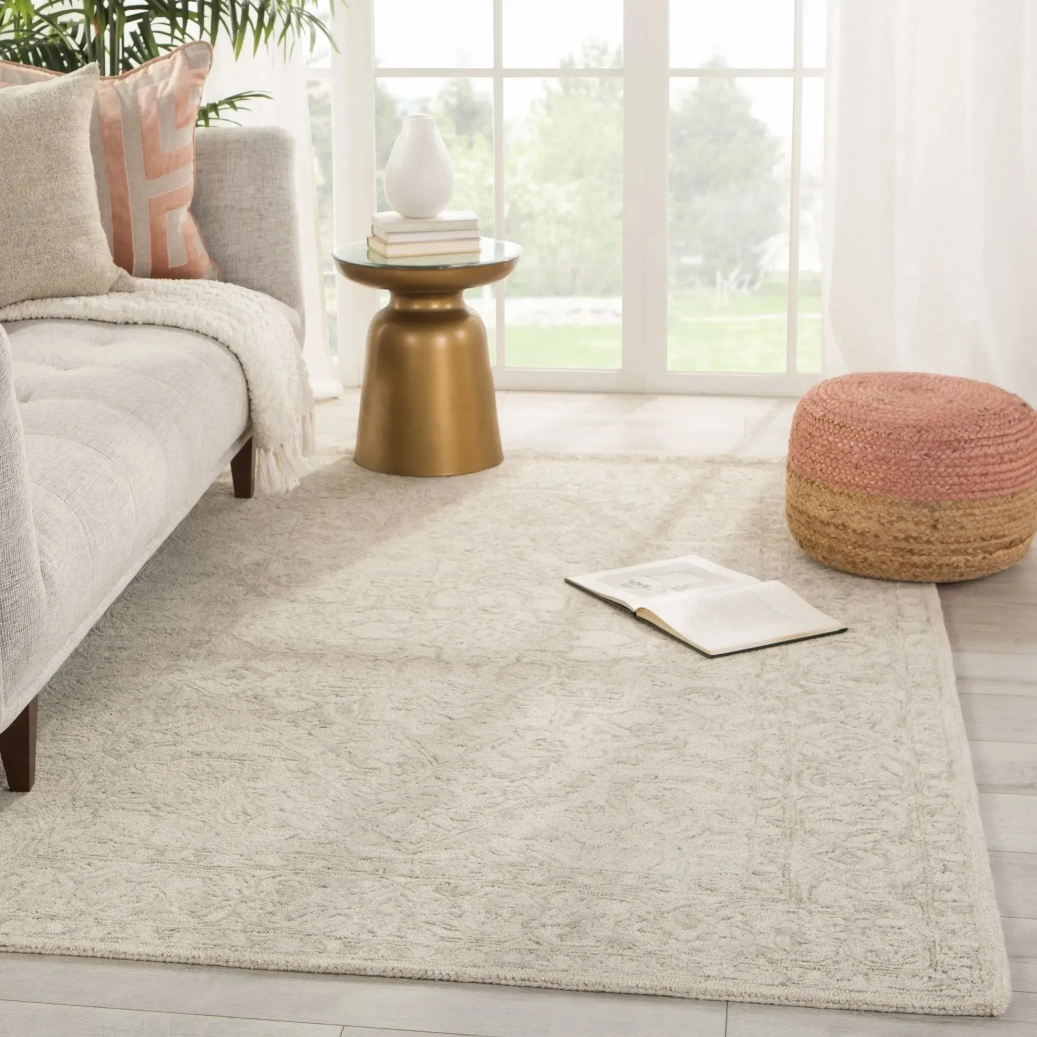 Almira Alr03 Lena Light Grey/Cream Rug