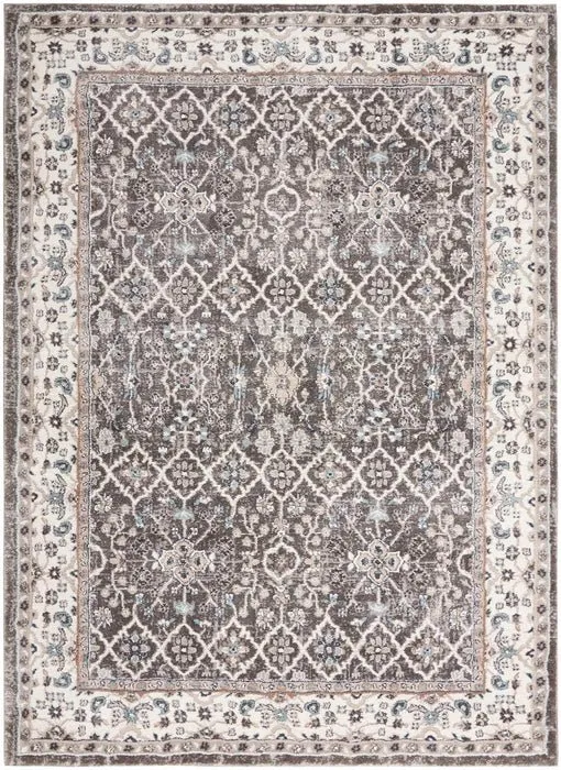 American Manor (KI100) AMR01 Grey/Ivory Rug