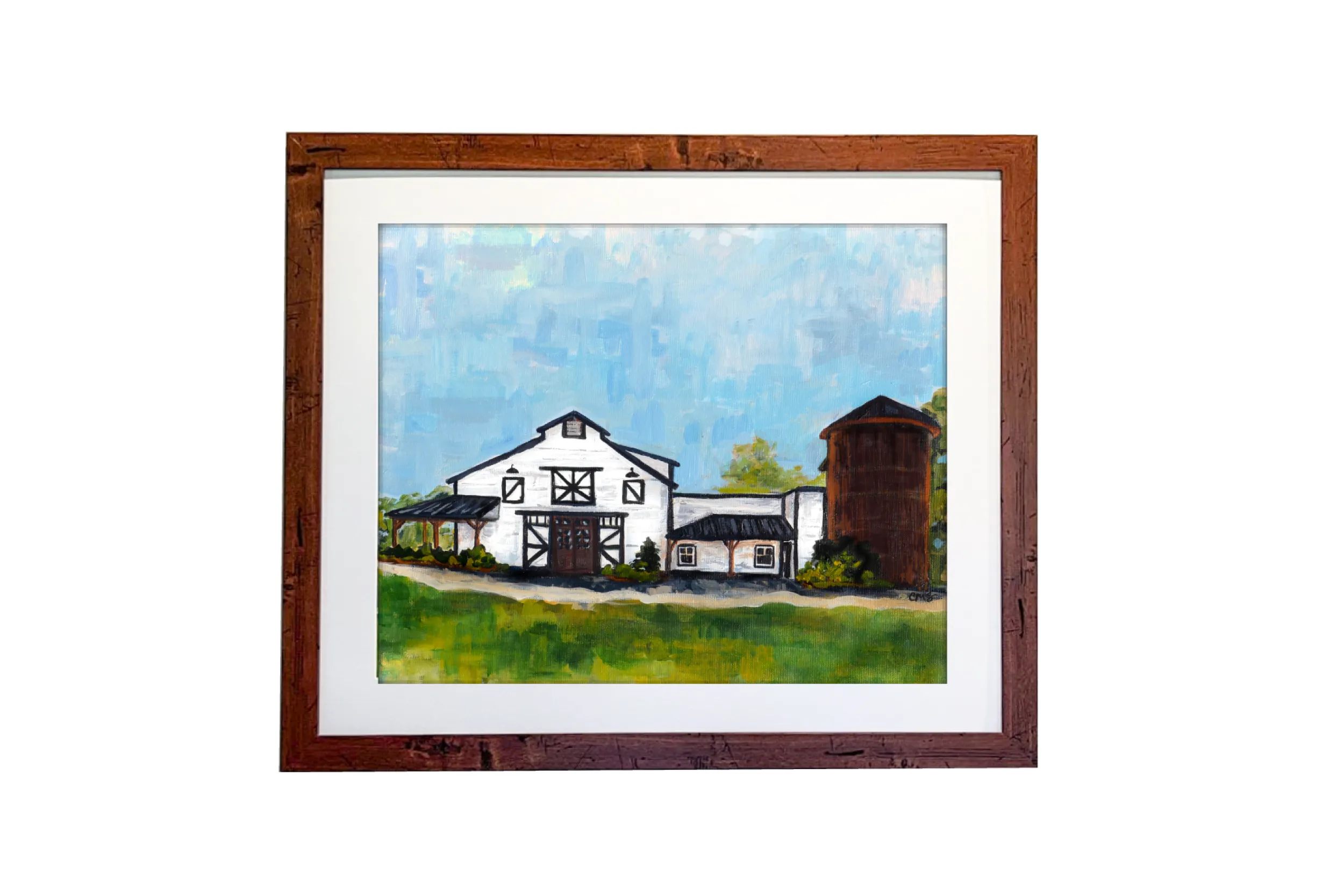 Barn Framed Print 20x24