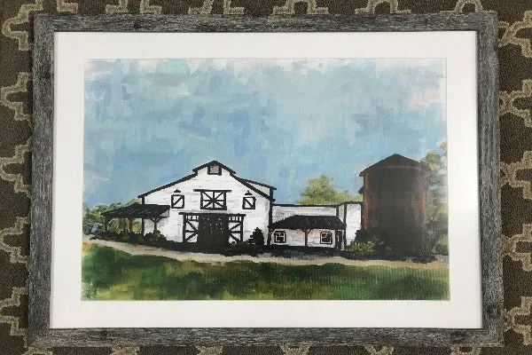 Barn Framed Print 24x36