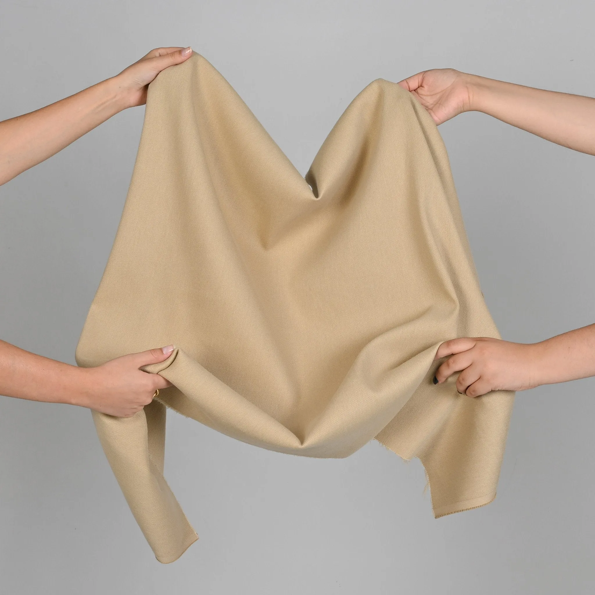 Beige Twill Fabric 97570