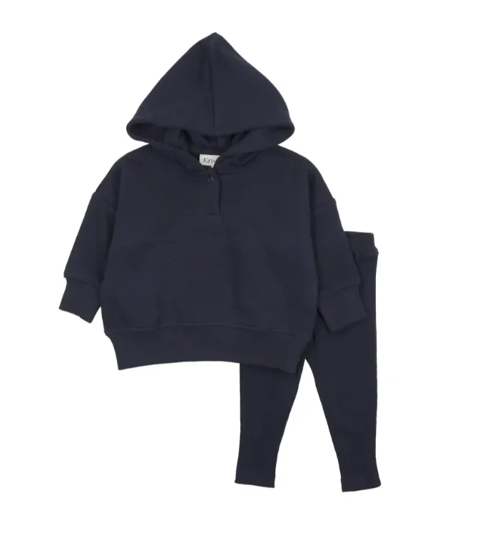 Blue Baby Sweatpants   Hoodie Set