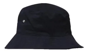 BRUSHED SPORTS TWILL BUCKET HAT