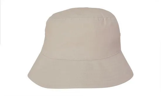 BRUSHED SPORTS TWILL BUCKET HAT