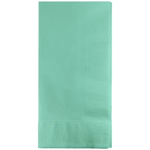 Bulk Pack of 100 Fresh Mint Dinner Napkins 2Ply 1/8Fld