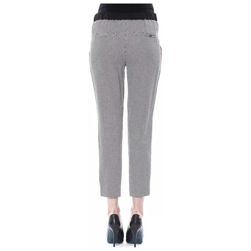 BYBLOS Black Viscose Women Pants