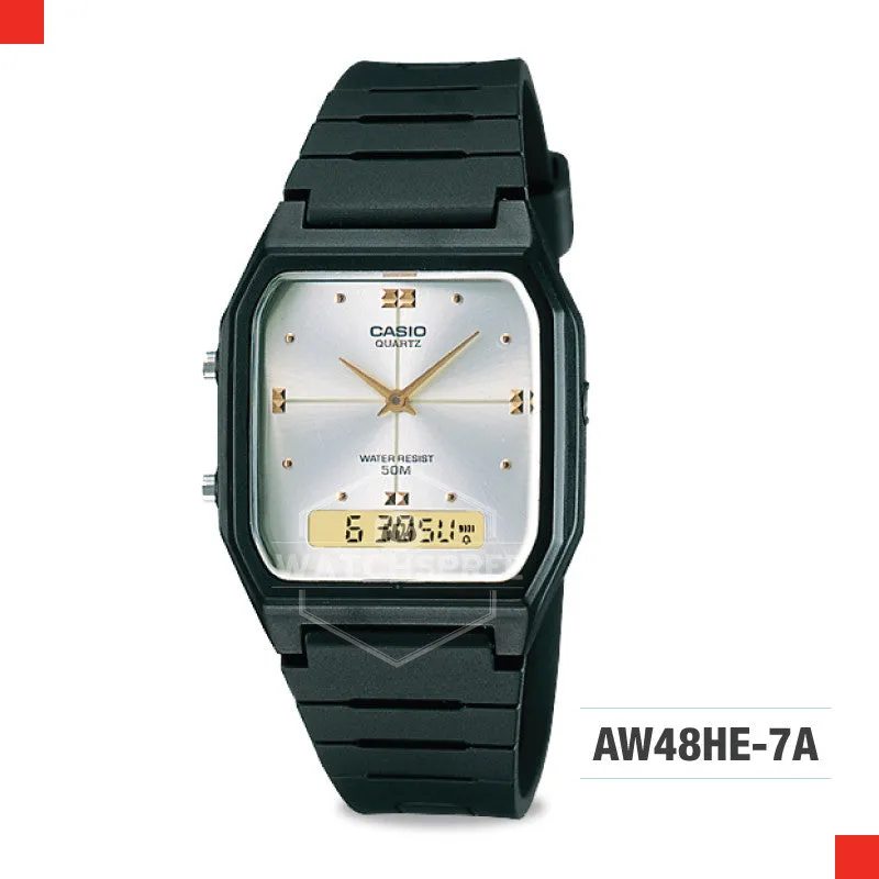 Casio Analog Digital Sports Watch AW48HE-7A