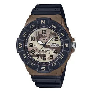 Casio Standard Analog Men's Black Resin Band Watch MRW220HCM-5B MRW-220HCM-5B