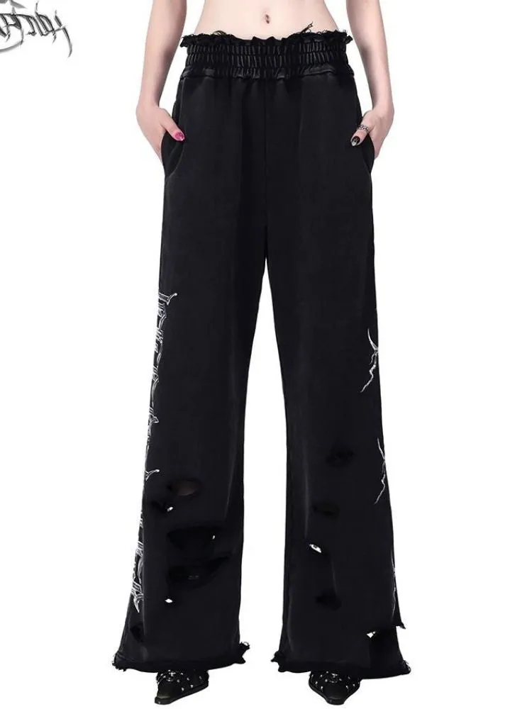 Cosmic Black Hole Sweatpants【s0000003151】