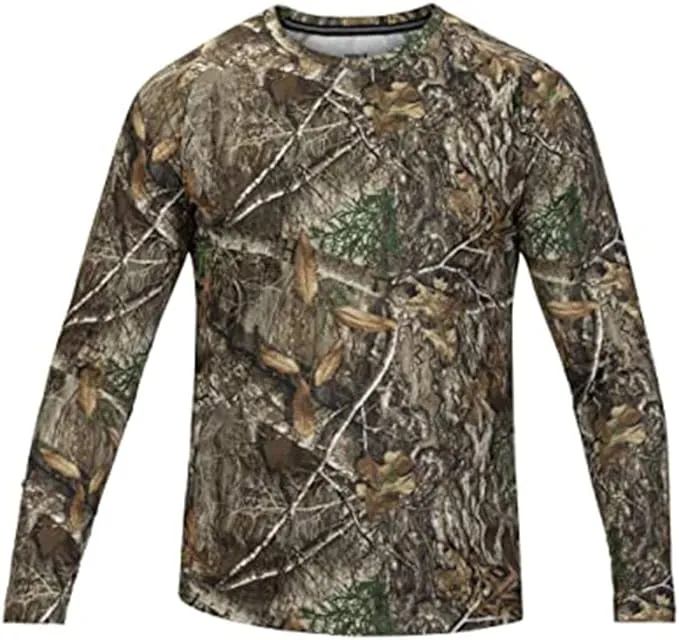 Country Wear Jungle Print Mens Long Sleeve T-Shirt