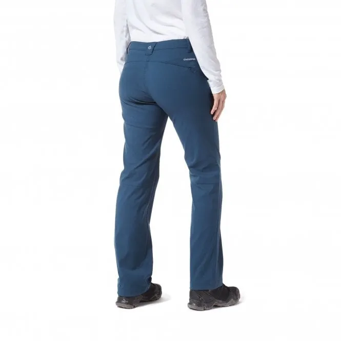 Craghoppers Ladies Kiwi Pro Stretch Trousers - Loch Blue