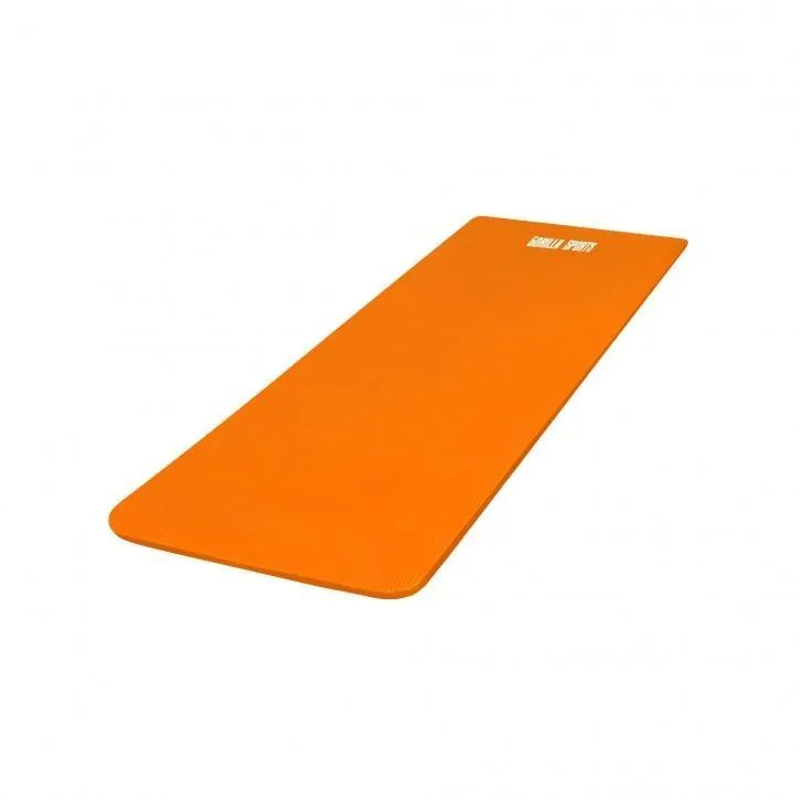 Deluxe NBR Yoga Mat Orange 190x60x1.5cm