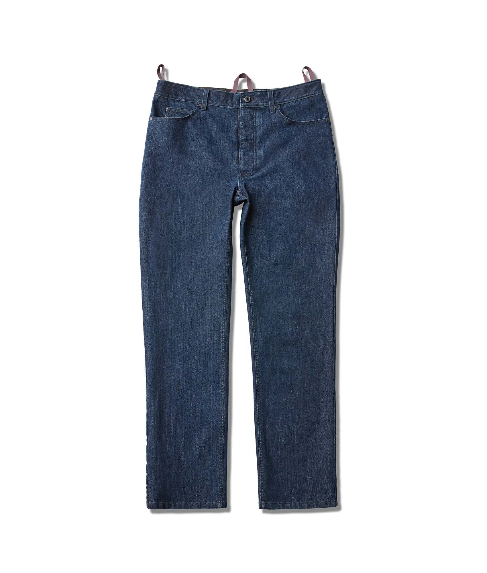 Denim ‘MVP’ Five Pocket Jean with Magnetic Closures - Indigo