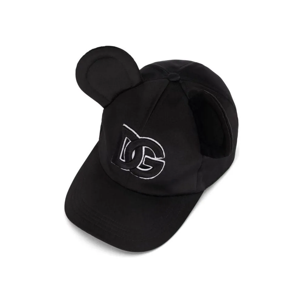 Dolce & Gabbana Black Polyester Hat