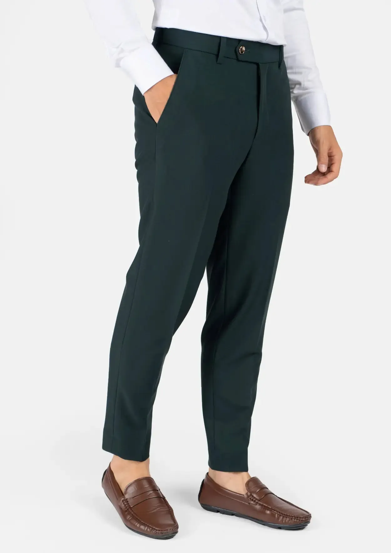 Emerald Green Stretch Pants