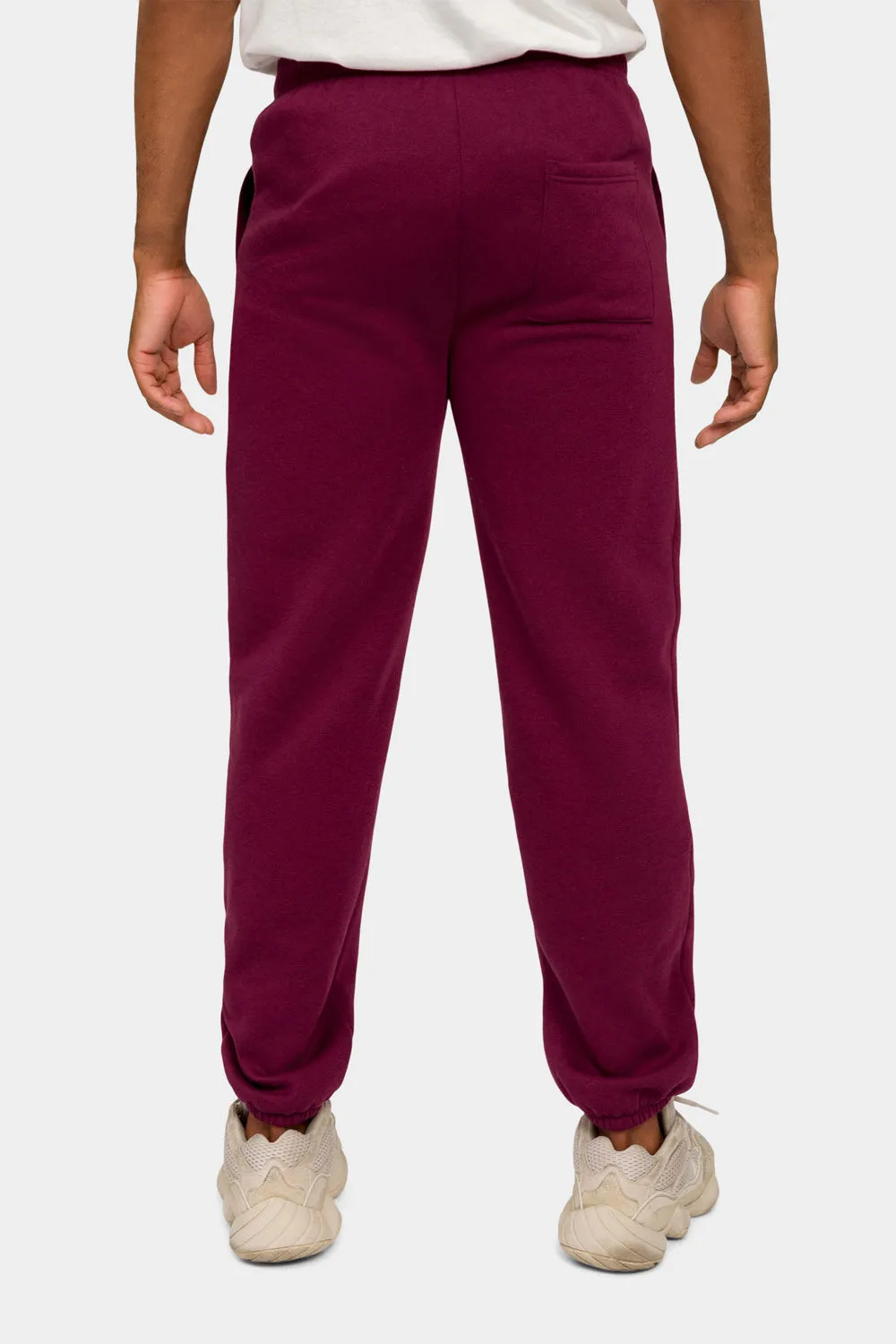 Essential Solid Medium Weight Fleece Sweatpants