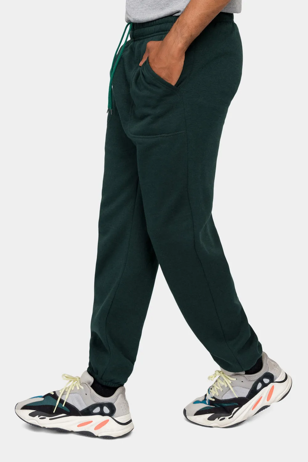 Essential Solid Medium Weight Fleece Sweatpants