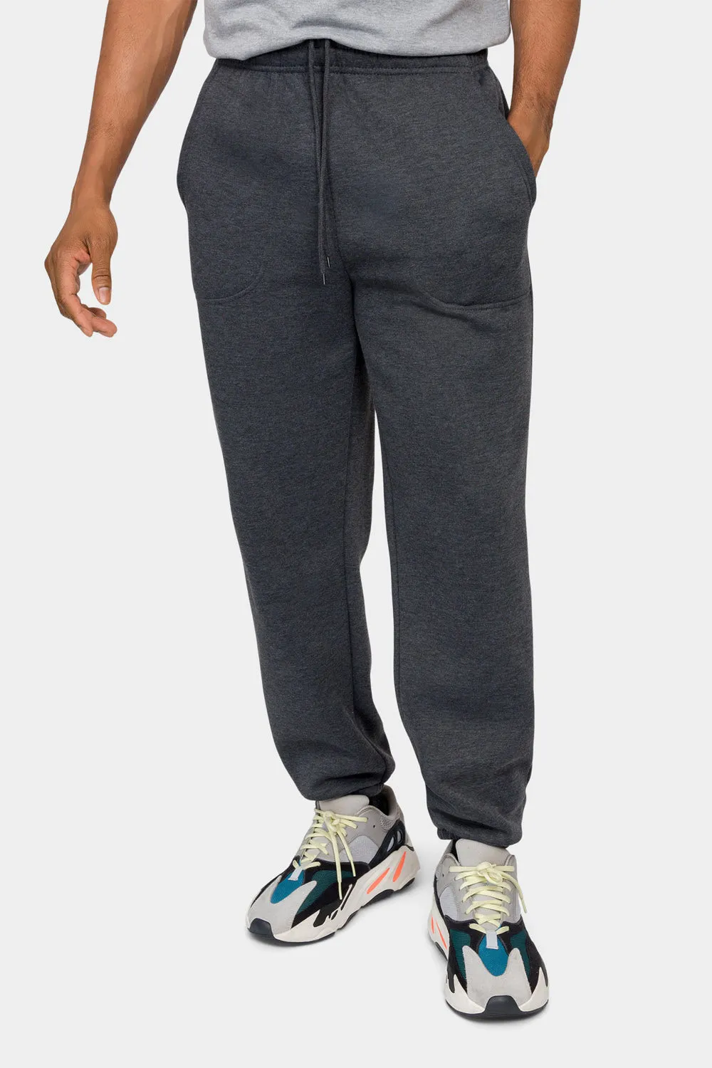 Essential Solid Medium Weight Fleece Sweatpants