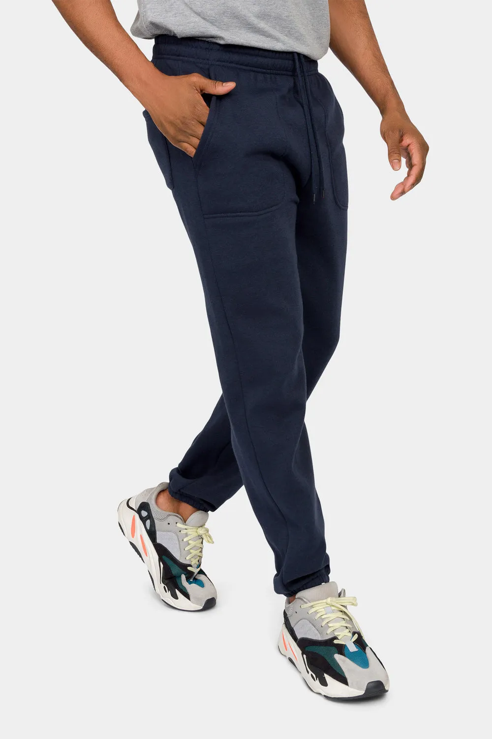 Essential Solid Medium Weight Fleece Sweatpants