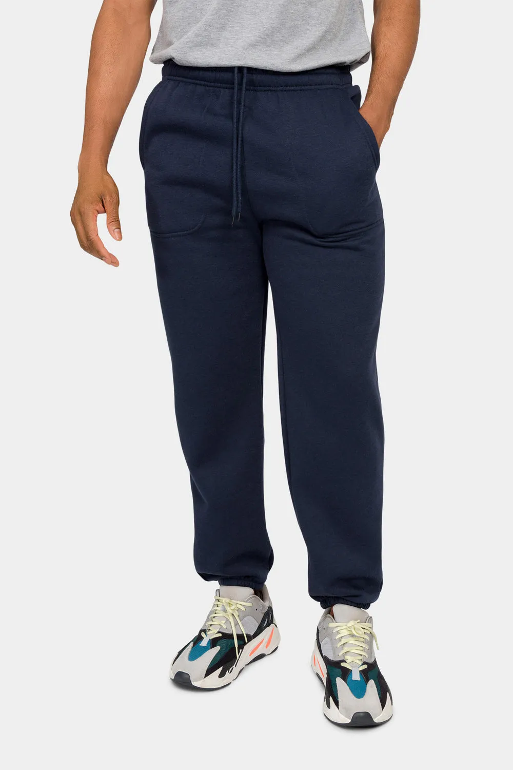 Essential Solid Medium Weight Fleece Sweatpants