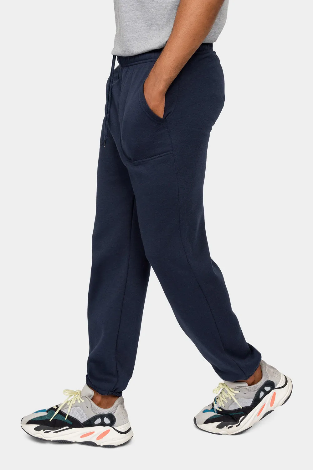 Essential Solid Medium Weight Fleece Sweatpants