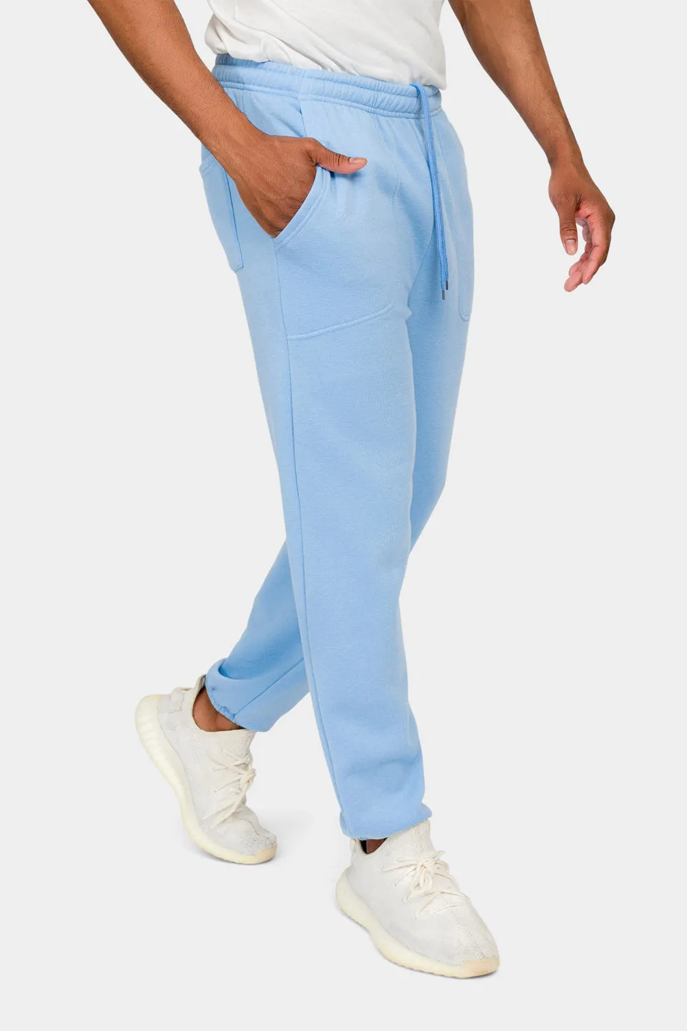 Essential Solid Medium Weight Fleece Sweatpants