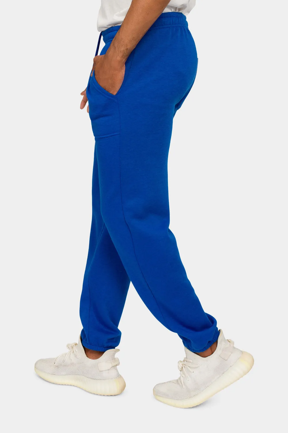 Essential Solid Medium Weight Fleece Sweatpants