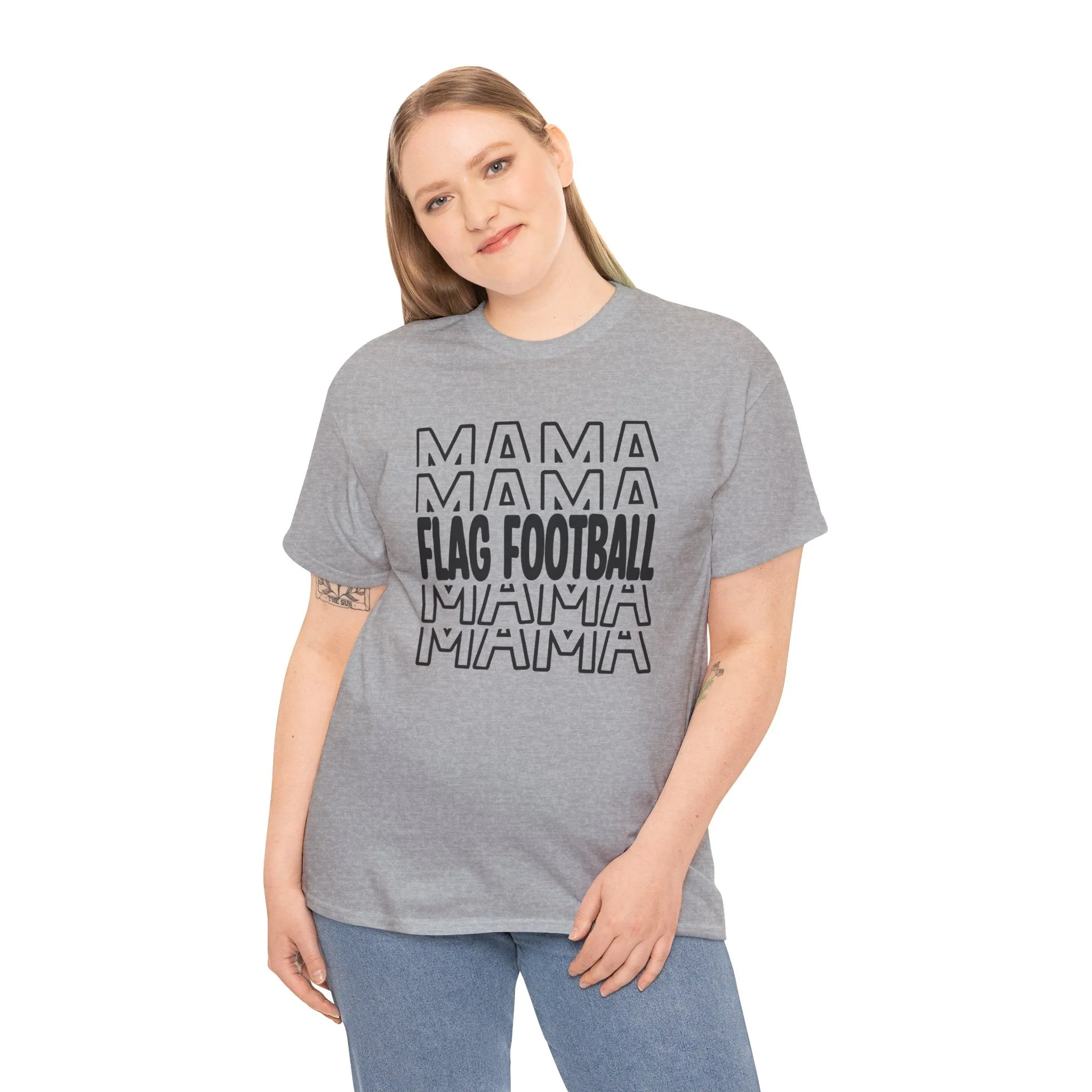 Flag Football Mama Tee