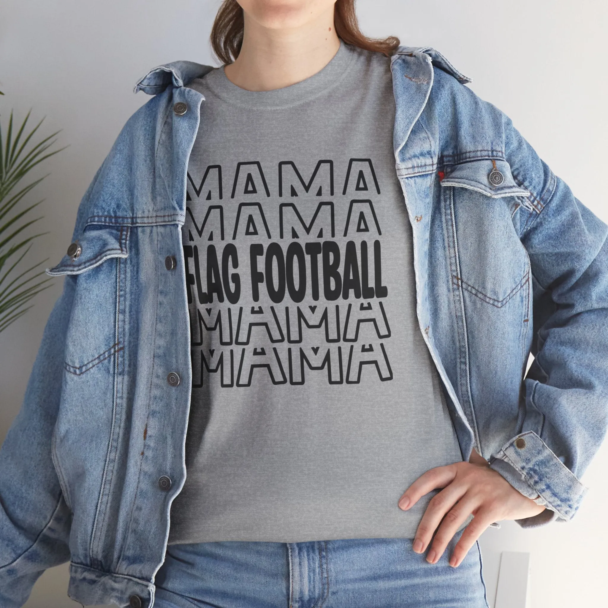 Flag Football Mama Tee