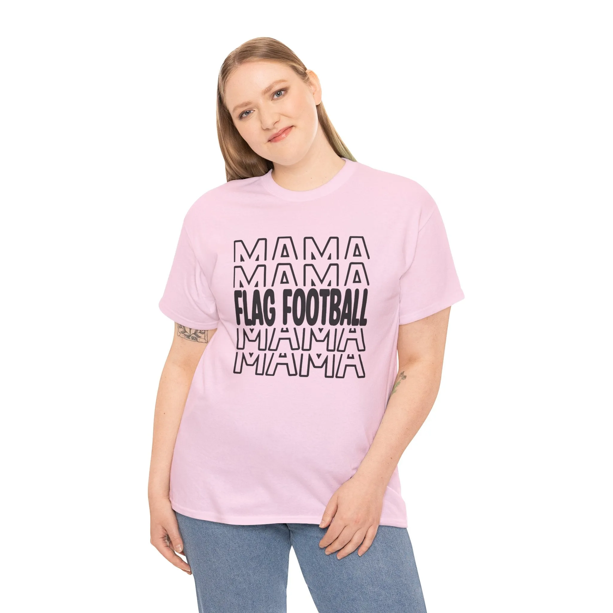 Flag Football Mama Tee