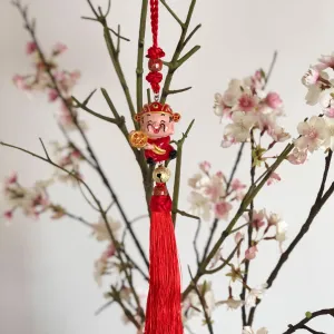 God of Wealth -  Chinese prosperity hanging decoration