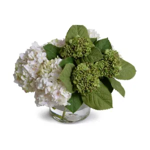 Hydrangea Bud Arrangement 11"H