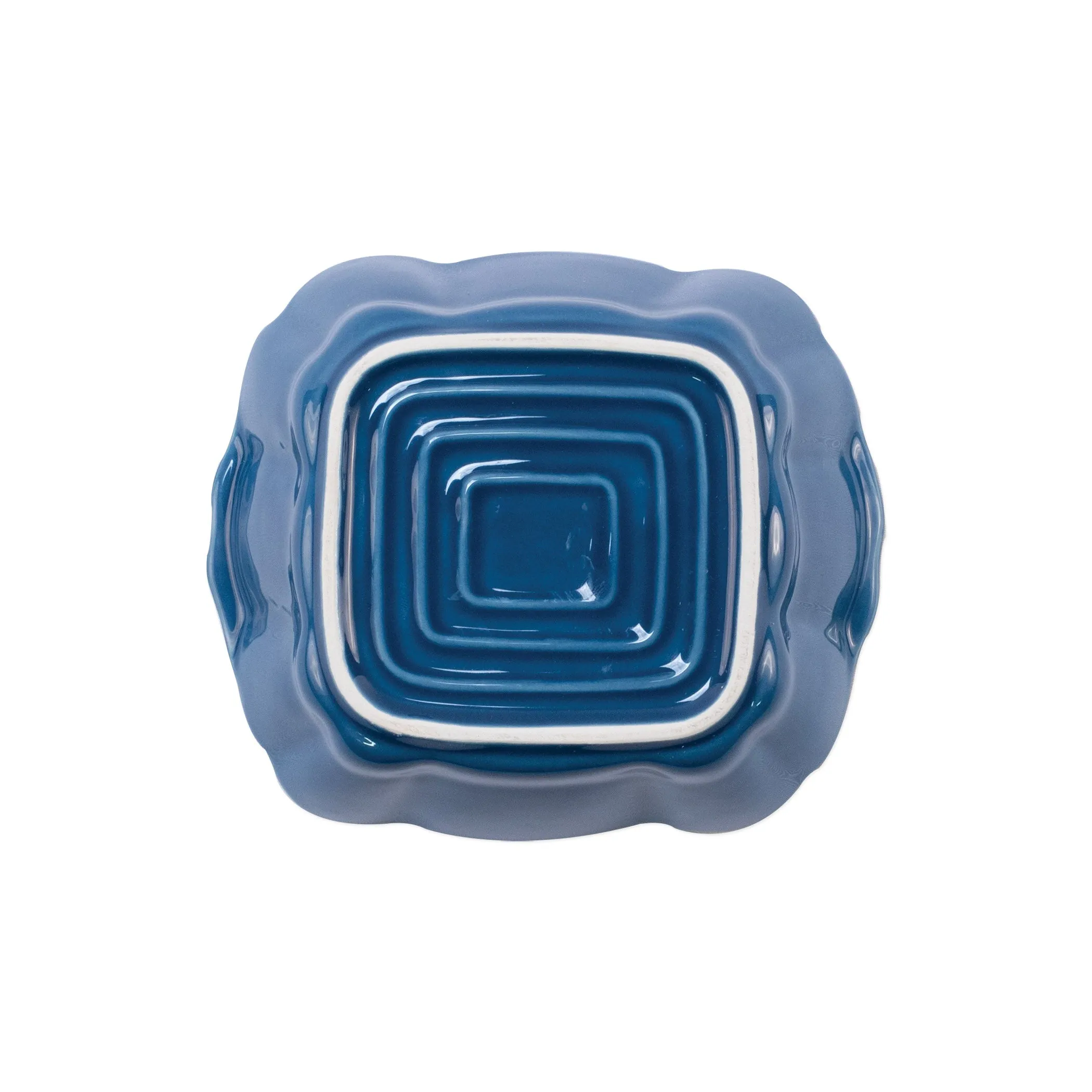 Italian Bakers Small Square Baker - Blue