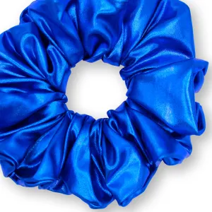 KING SIZE Metallic Scrunchies XXL Oversized Made in the USA Royal