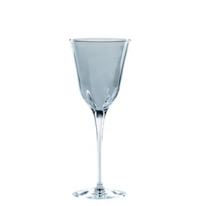 Optical Smoke Gray Water Glass - Set of 4