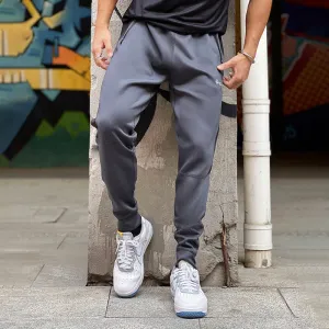 Panel Zip Pocket Stretch Sweatpants