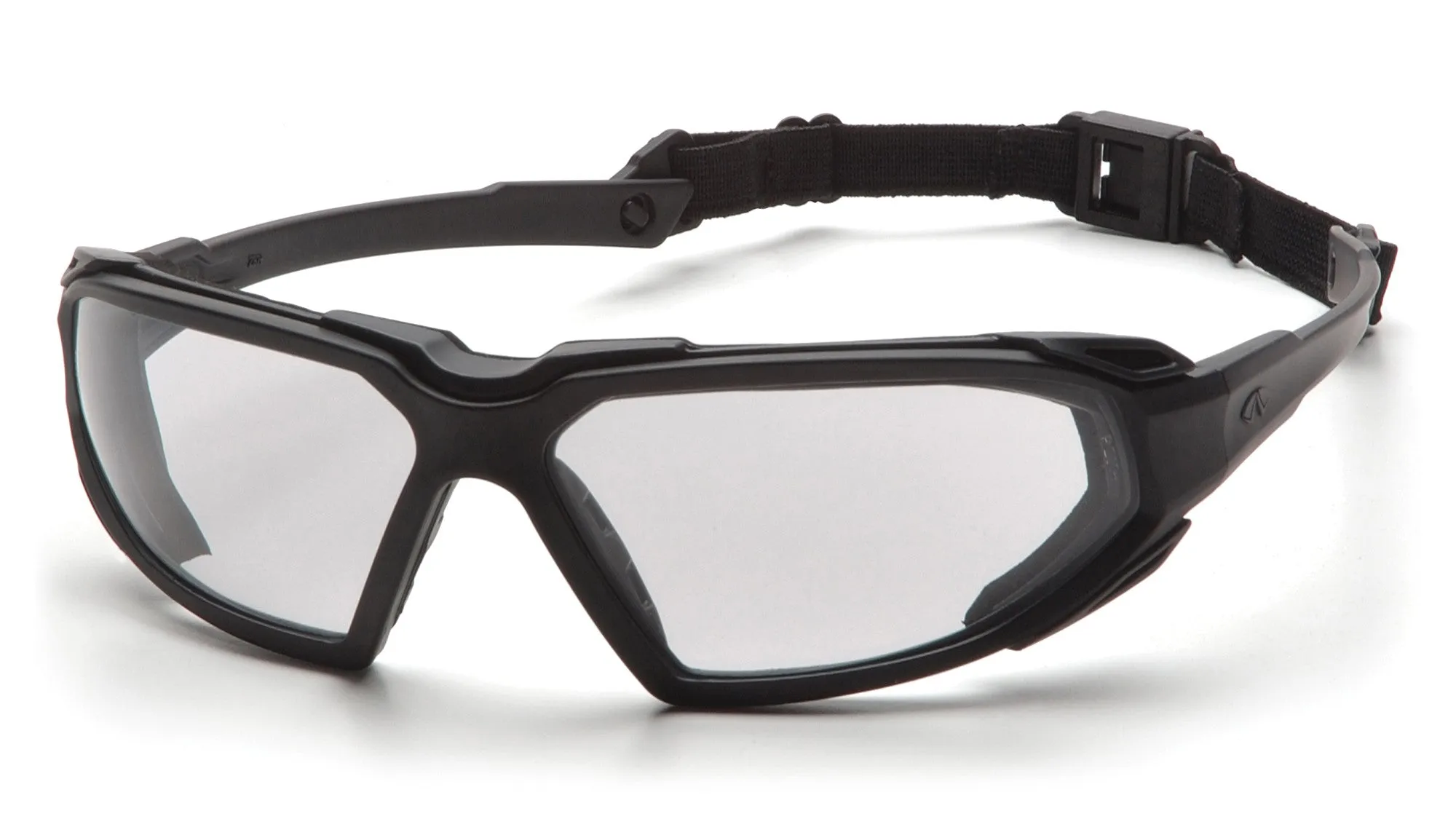 Pyramex SBB5010DT Highlander™ Black Goggles W/ Clear Anti-Fog Lens (12 each)