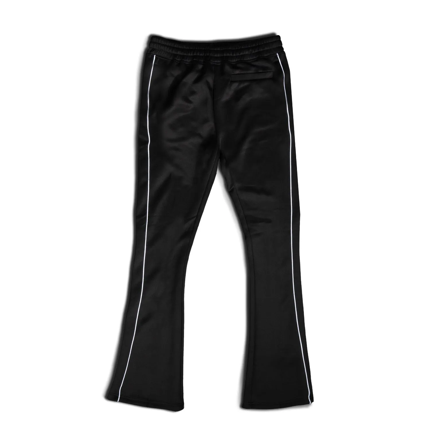 Rebel Minds Stacked Track Pants - Black