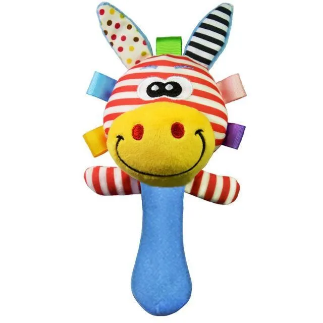 Soft Animal Rattle (5 Styles)