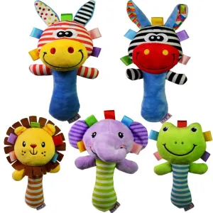 Soft Animal Rattle (5 Styles)