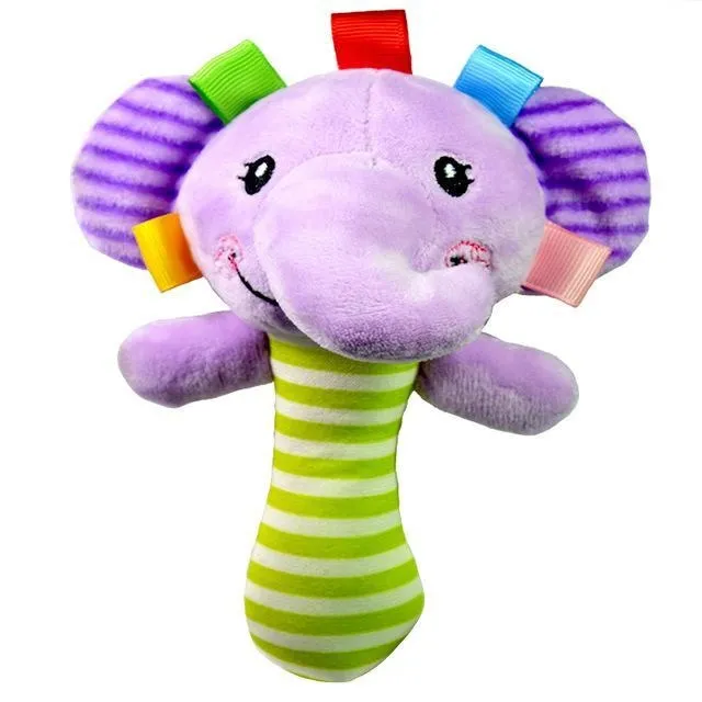 Soft Animal Rattle (5 Styles)