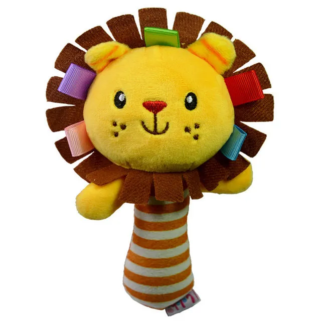 Soft Animal Rattle (5 Styles)