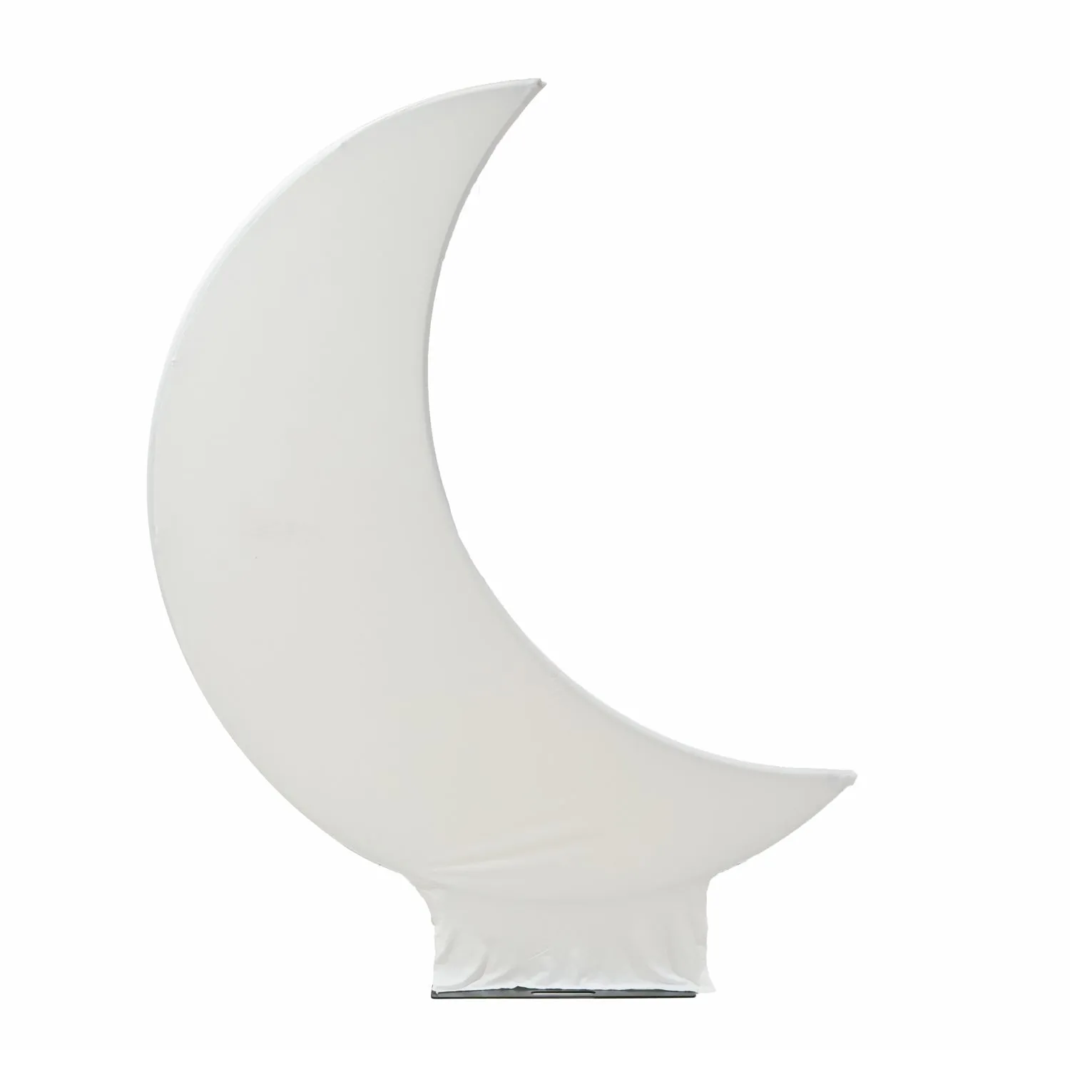 Spandex Crescent Moon Arch Cover - Ivory