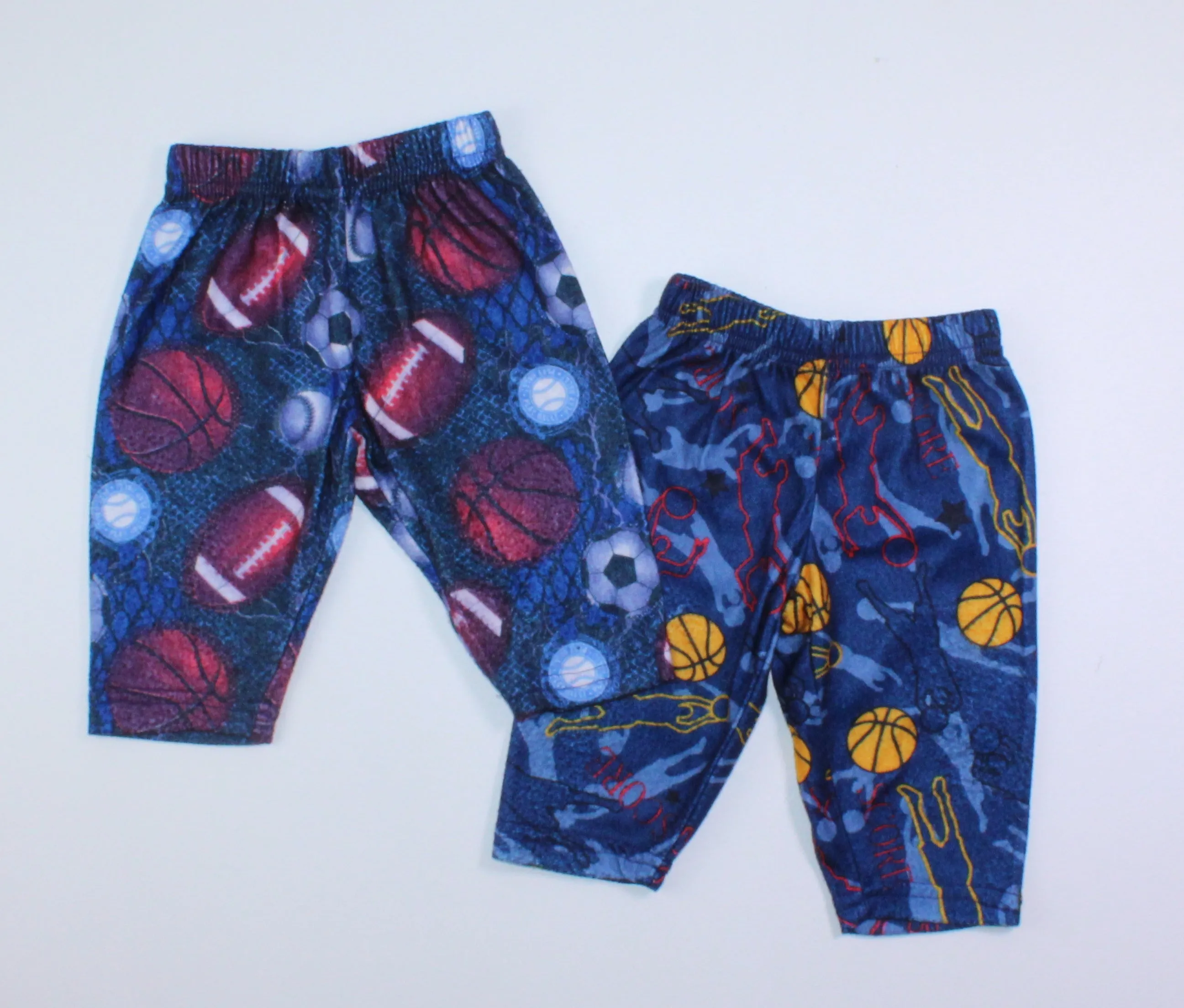 SPORTS PJ PANTS 2PK 12M PRE-LOVED