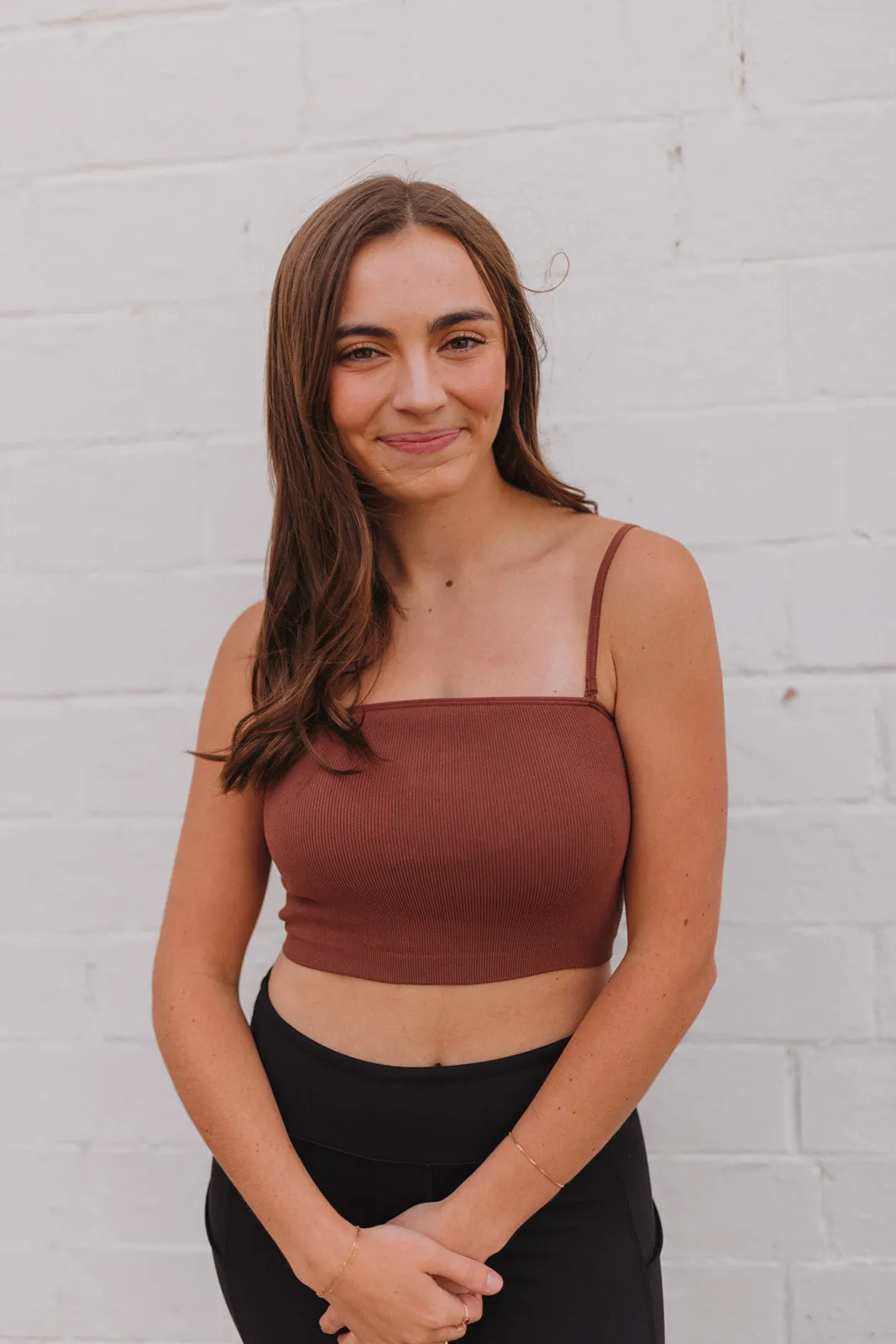 The Little Things Burl Wood Bandeau Bralette