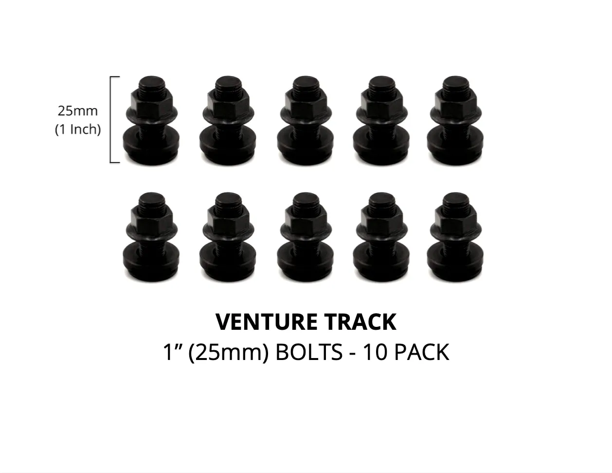 VanEssential Venture Track Single Stud Bolts 1 Inch (22mm)