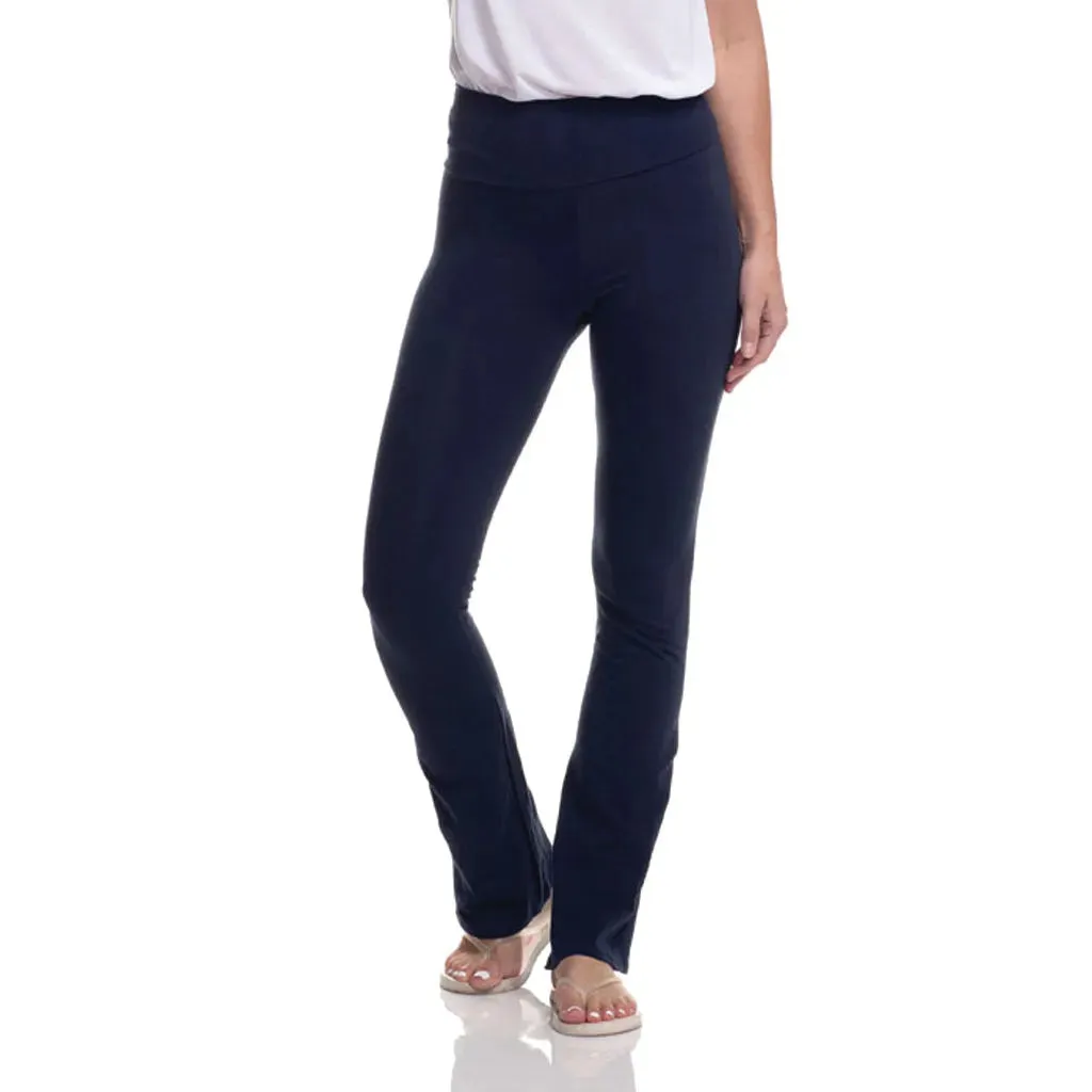 Womens Cotton Spandex Yoga Pant