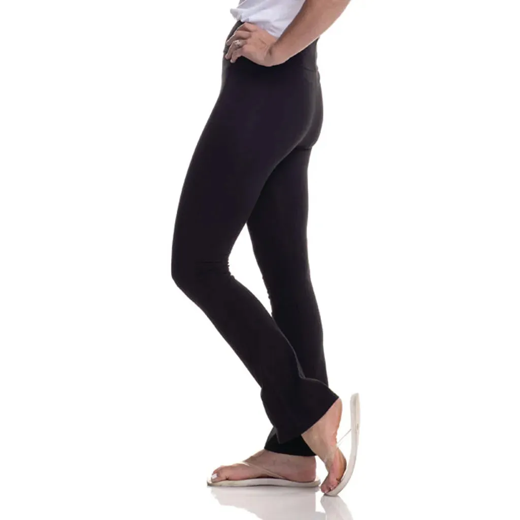 Womens Cotton Spandex Yoga Pant