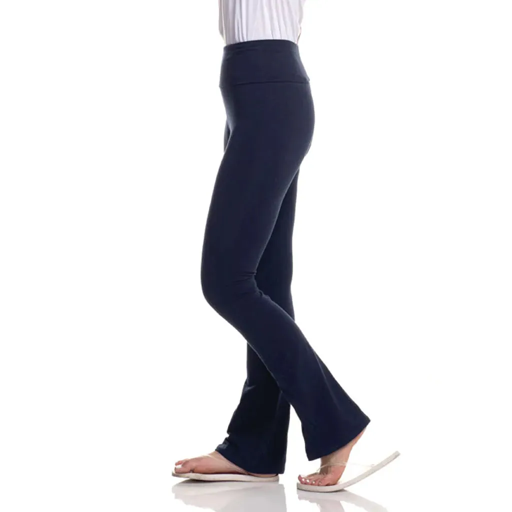 Womens Cotton Spandex Yoga Pant